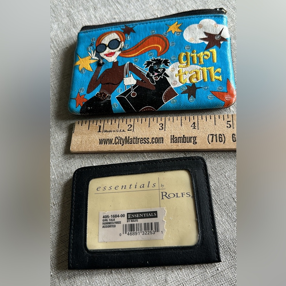 ROLFS girls leather wallet